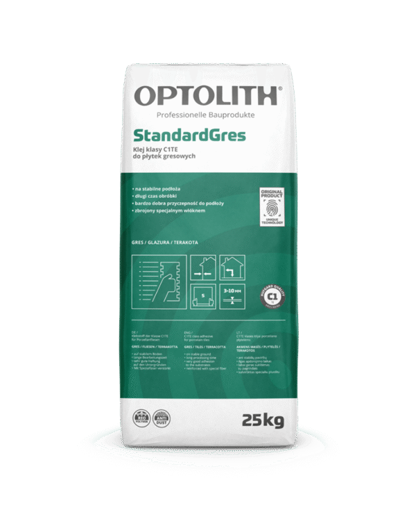 Kleje do gresu C1T – StandardGres